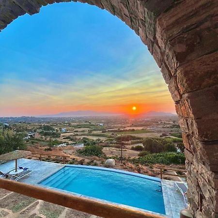 Villa Papa Glinado Naxos Exteriör bild