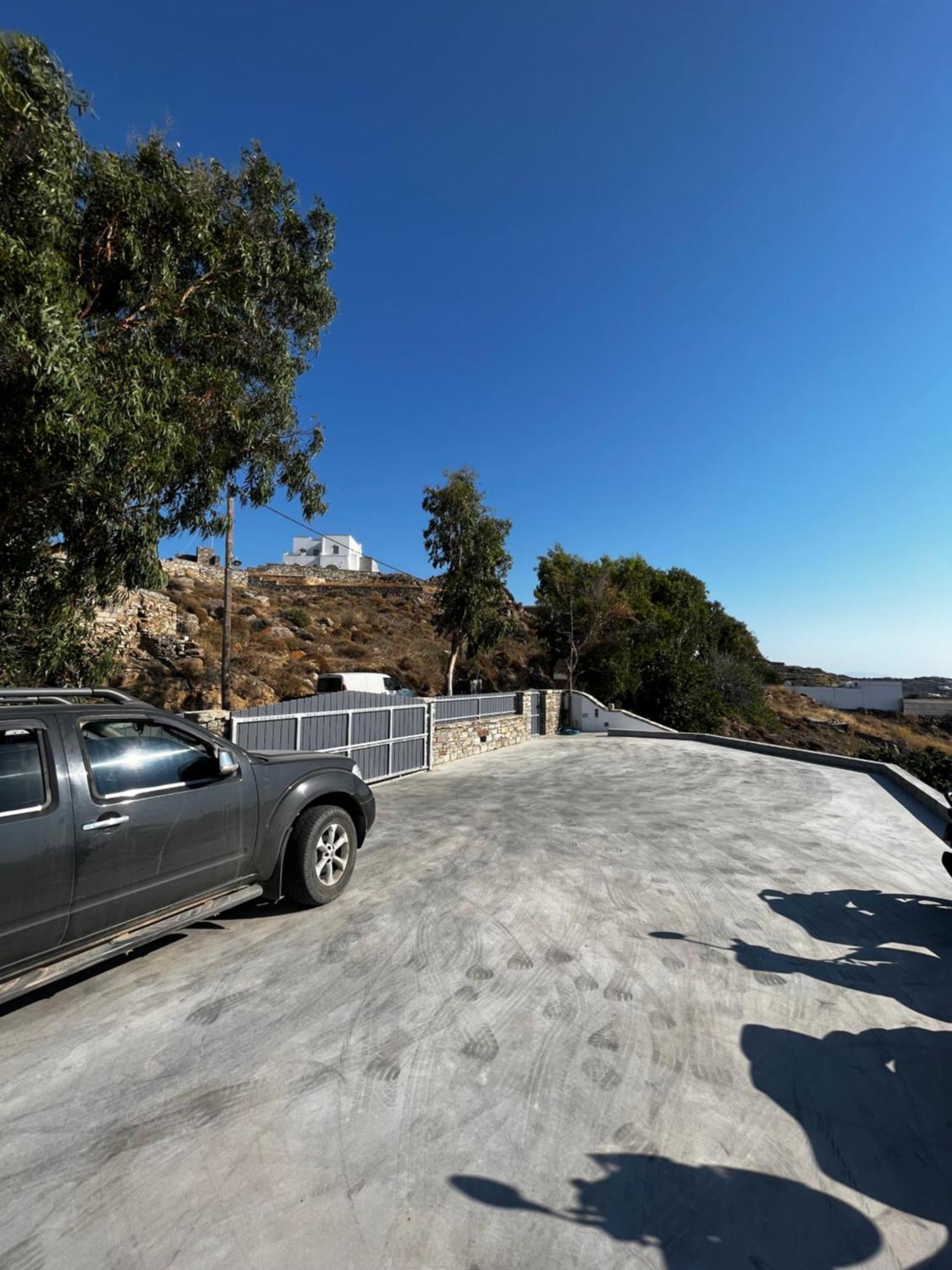Villa Papa Glinado Naxos Exteriör bild