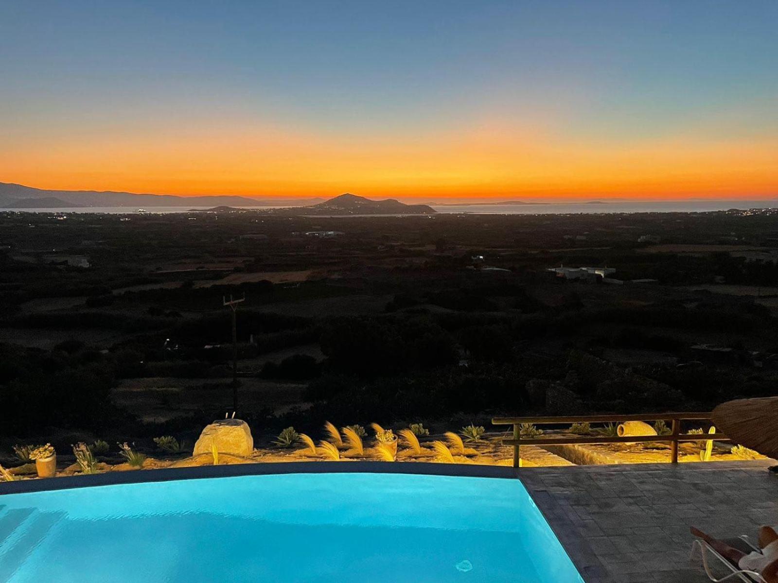 Villa Papa Glinado Naxos Exteriör bild