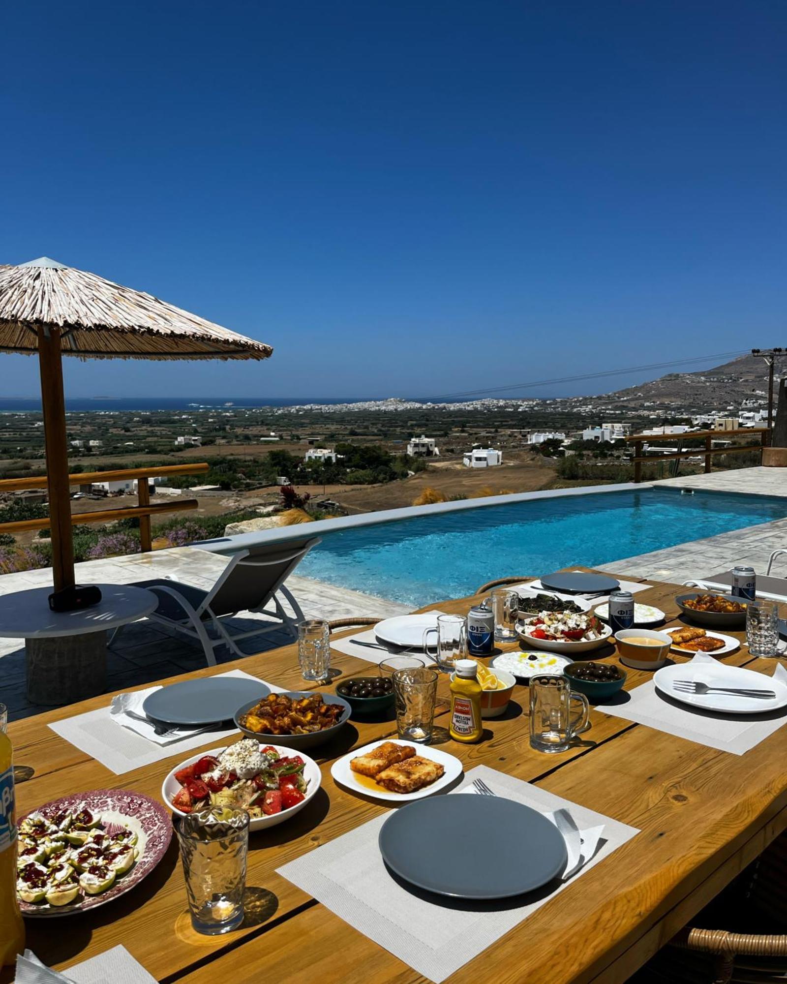 Villa Papa Glinado Naxos Exteriör bild