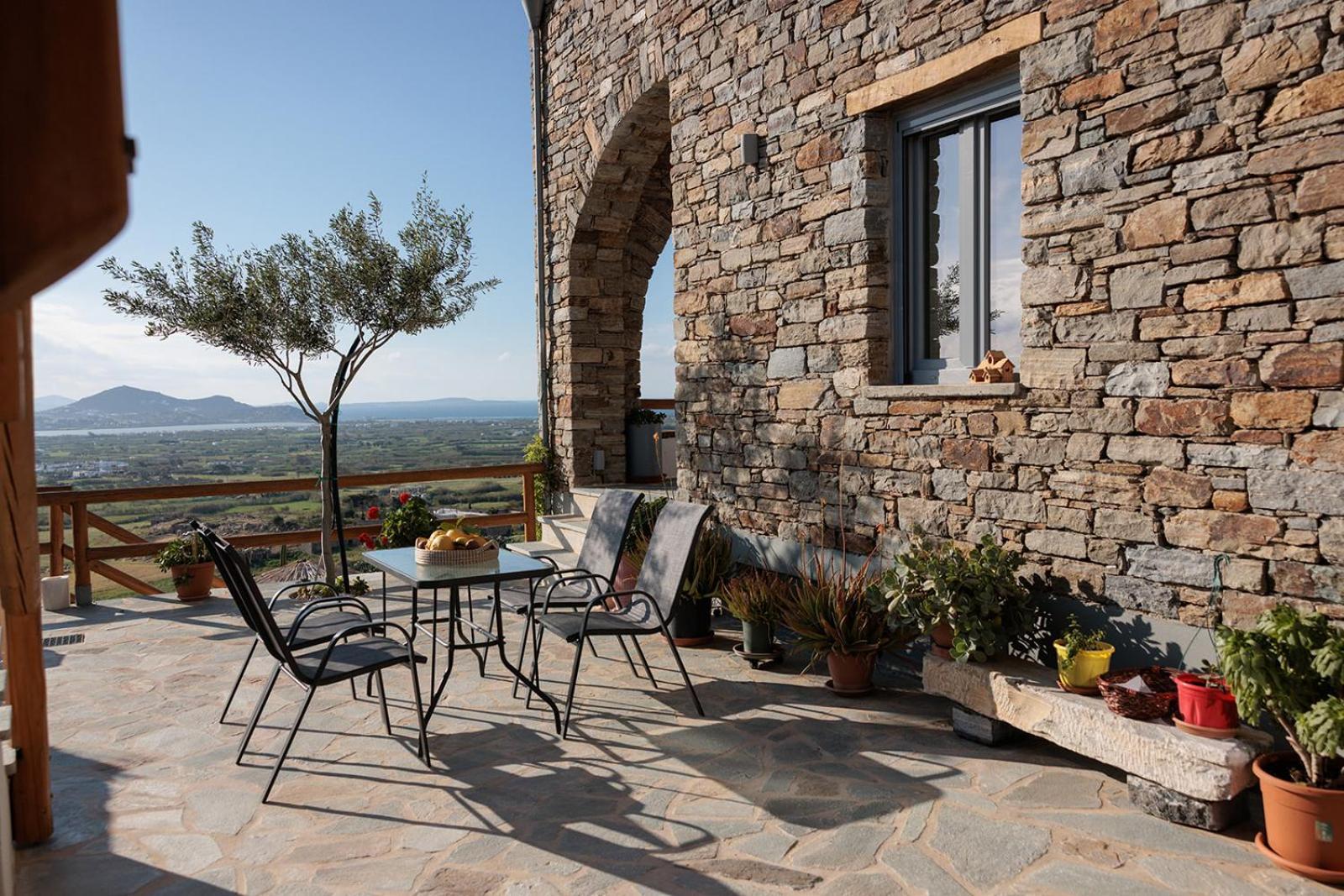 Villa Papa Glinado Naxos Exteriör bild