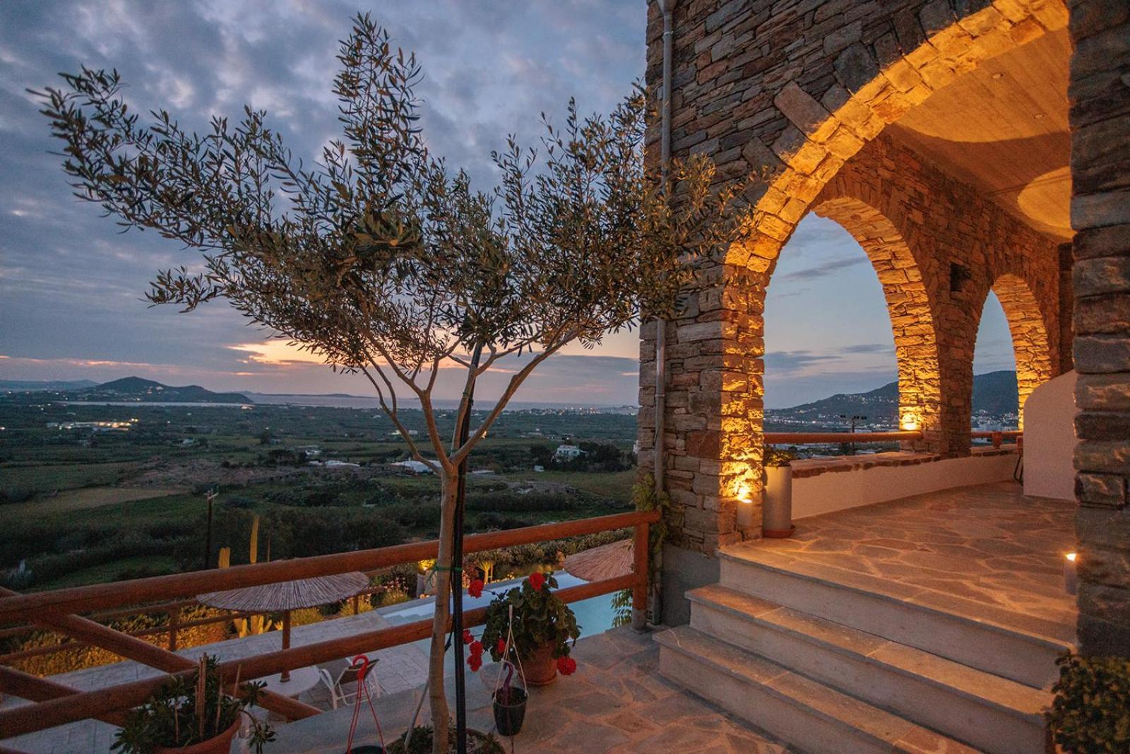 Villa Papa Glinado Naxos Exteriör bild