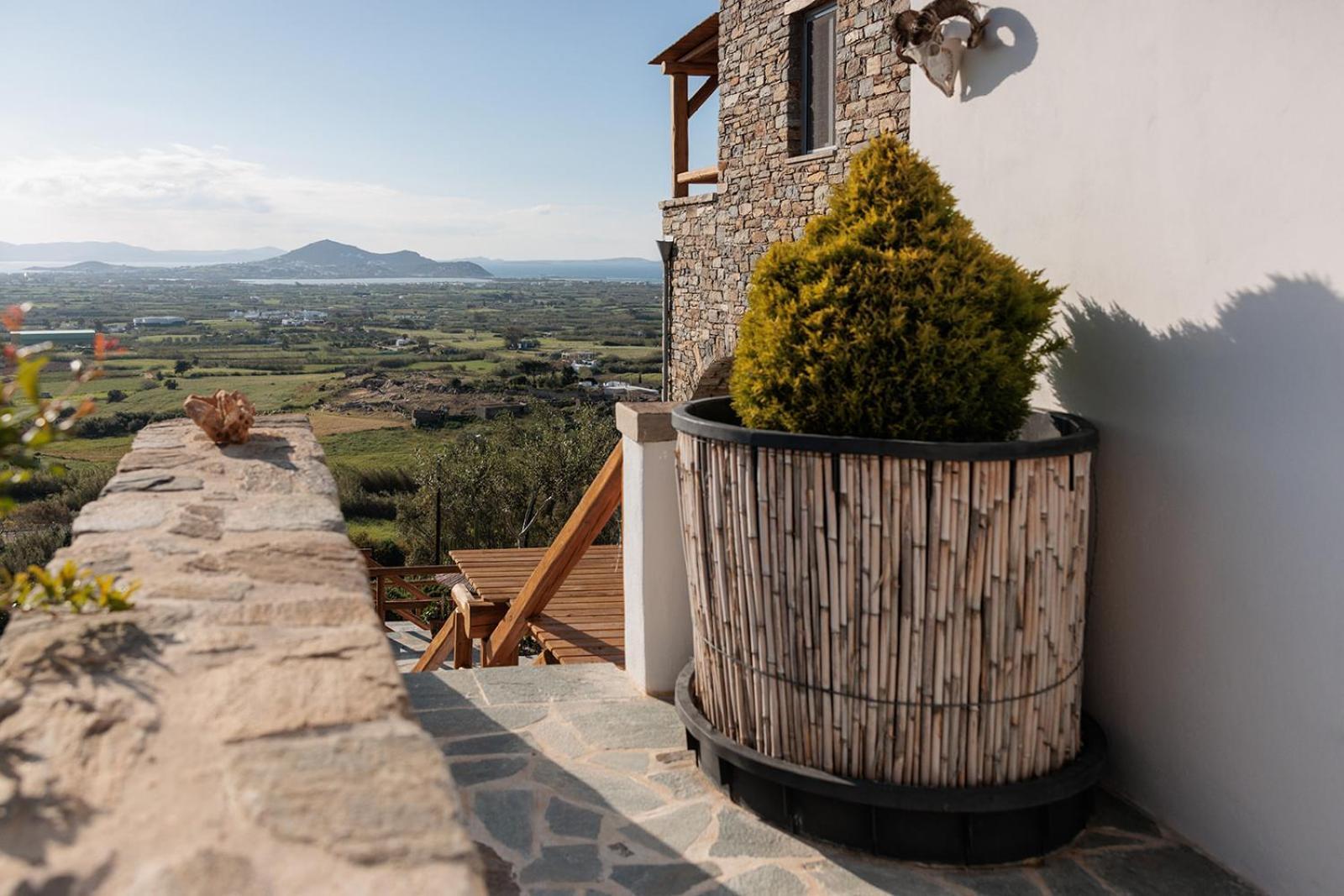 Villa Papa Glinado Naxos Exteriör bild