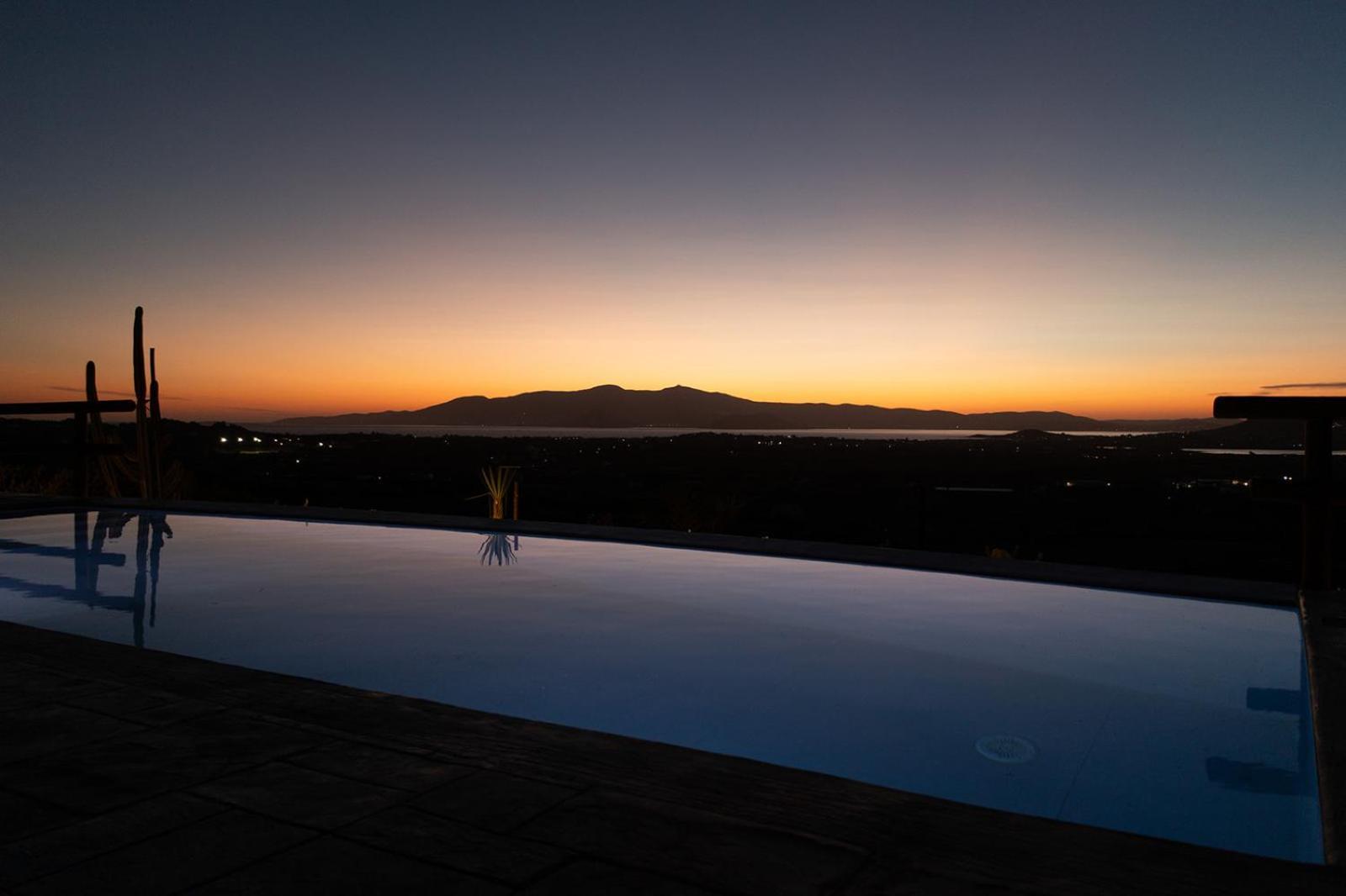 Villa Papa Glinado Naxos Exteriör bild