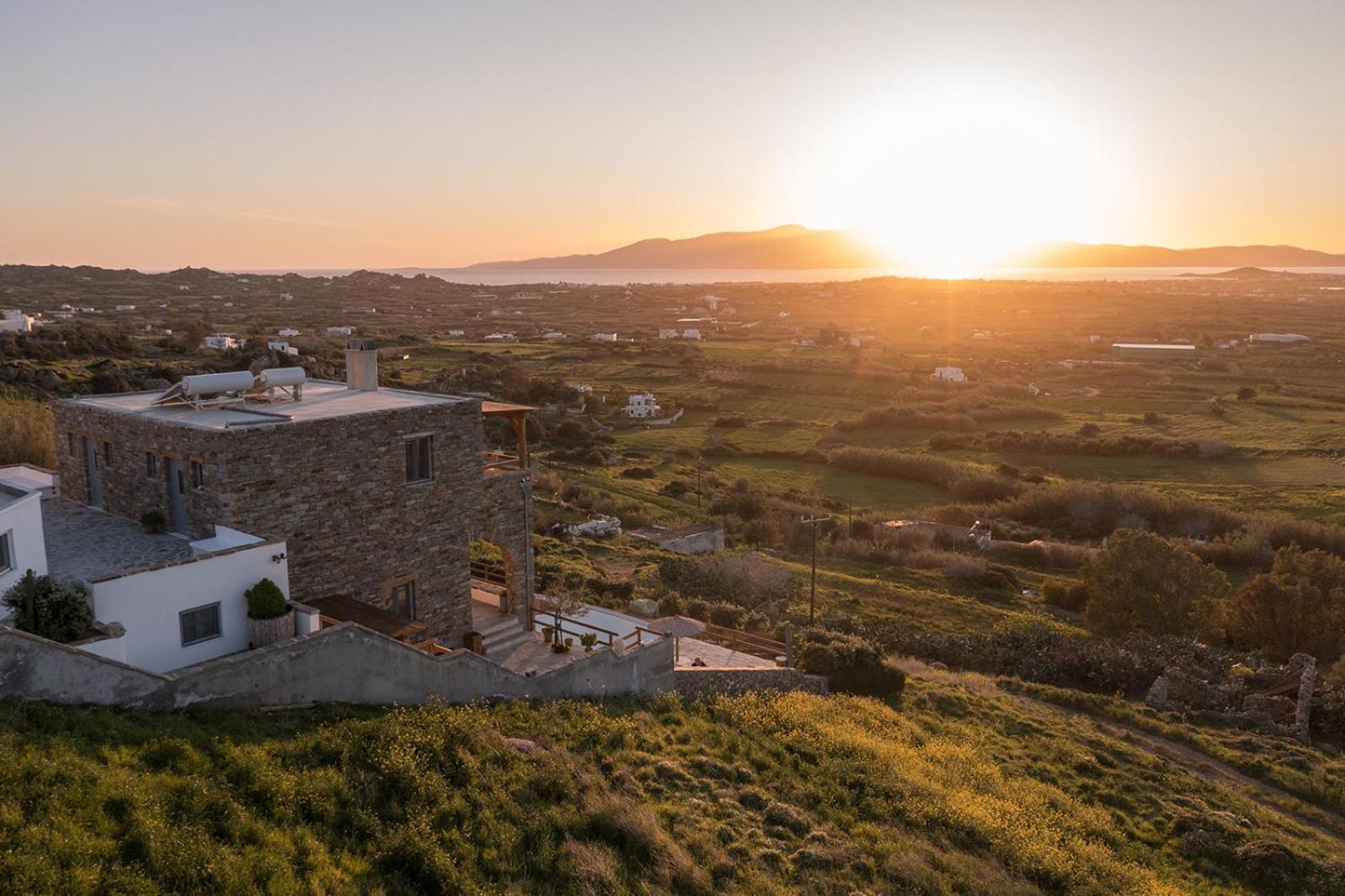 Villa Papa Glinado Naxos Exteriör bild