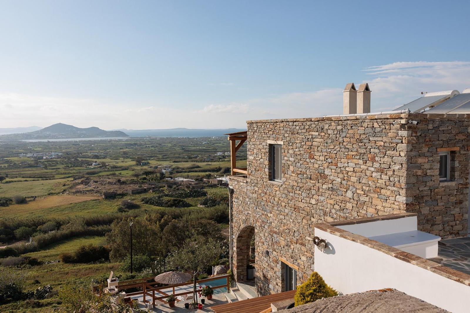 Villa Papa Glinado Naxos Exteriör bild