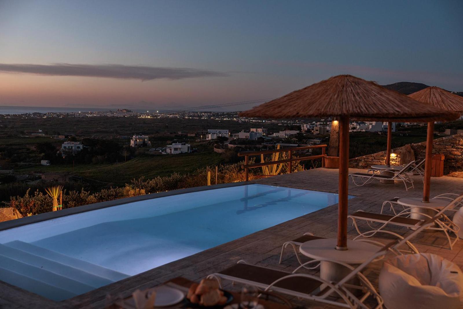 Villa Papa Glinado Naxos Exteriör bild