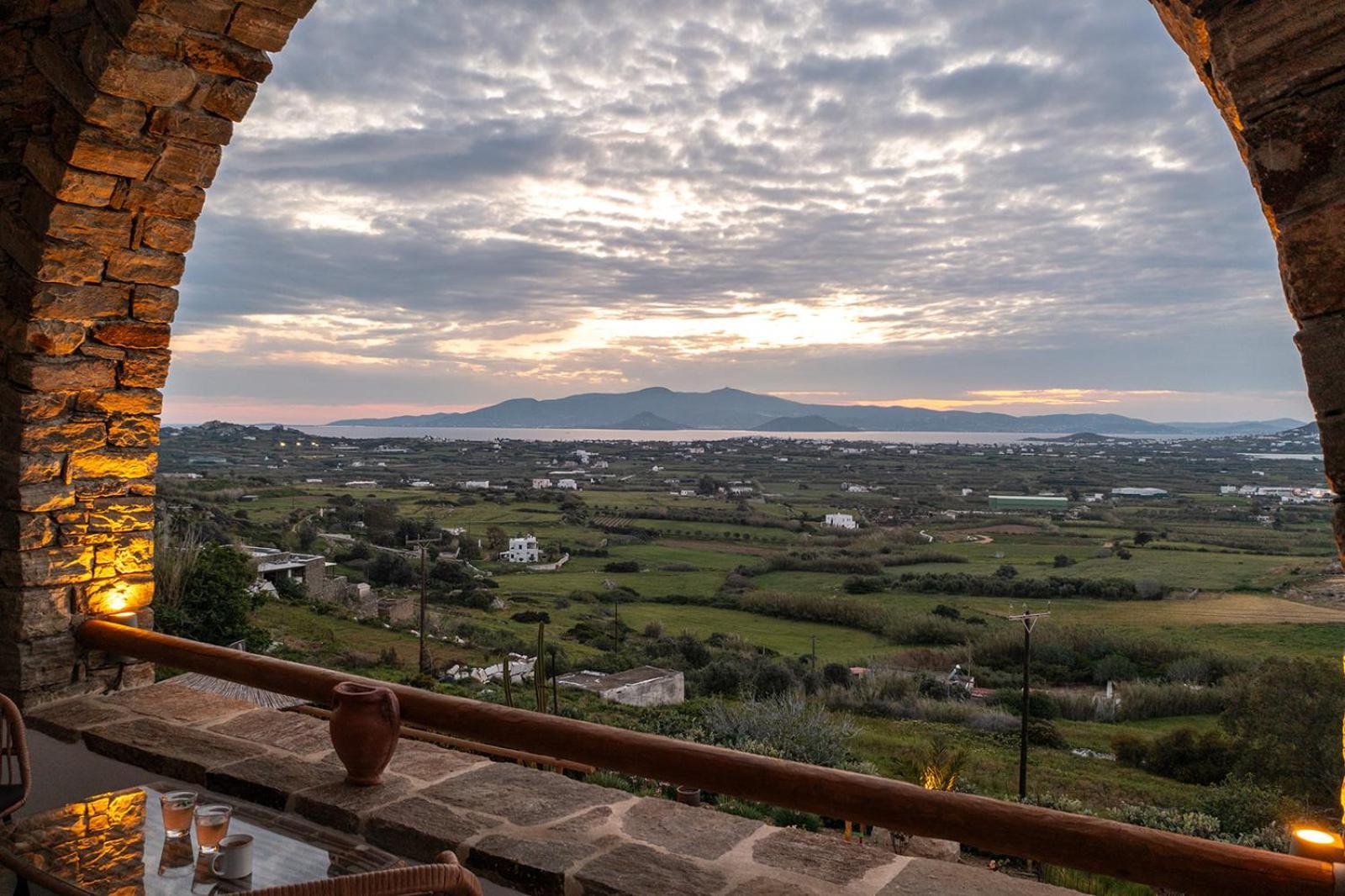 Villa Papa Glinado Naxos Exteriör bild