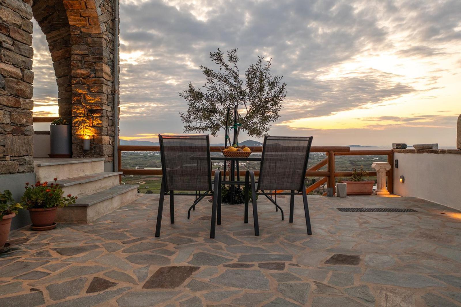 Villa Papa Glinado Naxos Exteriör bild